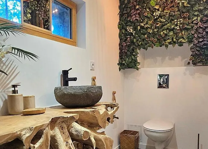 Samadhi - Avec Jardin, Spa, Clim, Parking Prive Appartement Toulon