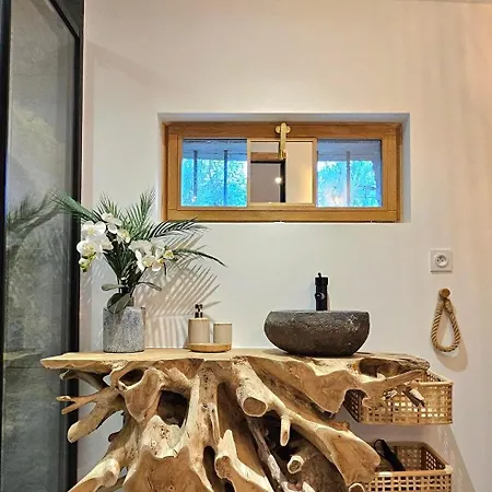 Samadhi - Avec Jardin, Spa, Clim, Parking Prive Lägenhet